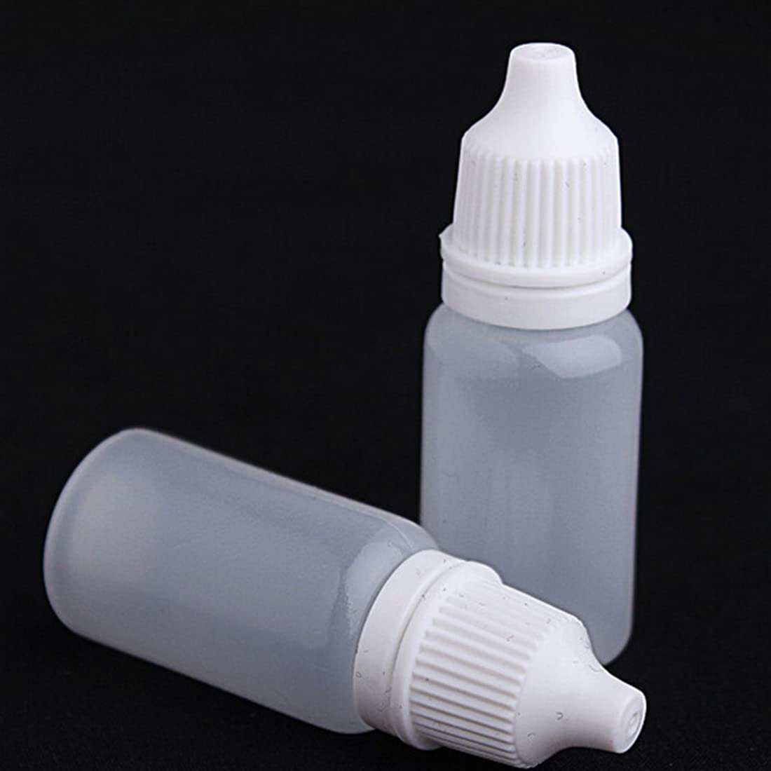 100/50PCS 10ML Empty Plastic Eye Dropper Bottles with Childproof Cap - LDPE Squeezable Dropper for Essential Oils, E-Liquids & DIY Cosmetics - Perfect for Travel, Home Use & Craft Projects