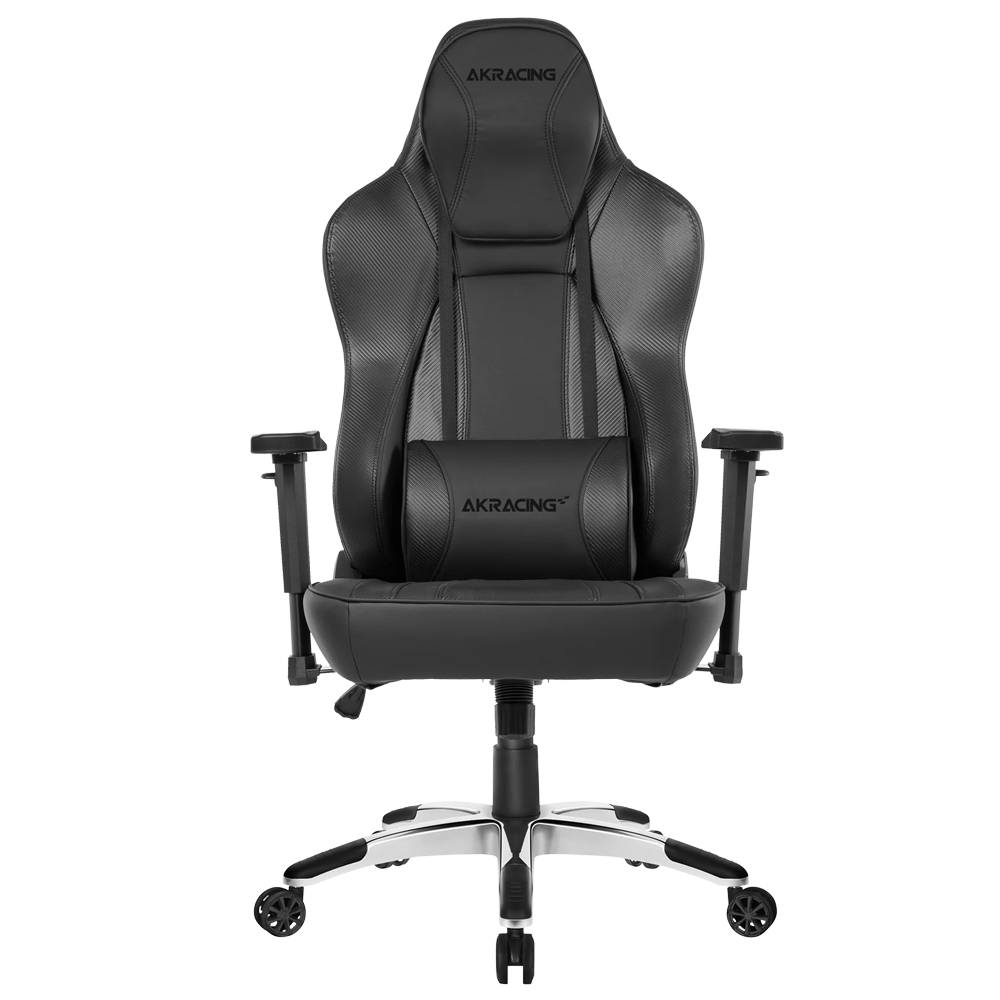AKRacing Office Series Obsidian Ergonomic Gaming Chair - High Back Computer Desk Chair with Adjustable Lumbar Support for Home Office, Gaming & Work (Black) - Perfect for Long Hours of Sitting, Streaming & Esports