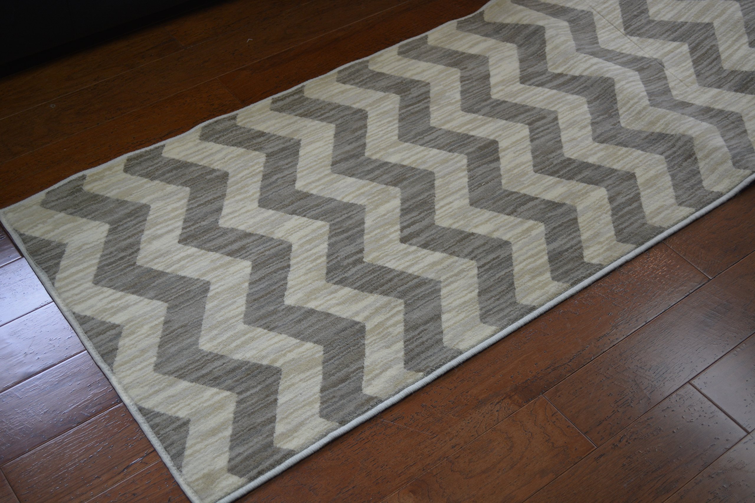 Baywood Nylon Runner Rug - 2x14 Feet Bright Colors Non-Slip Hallway Carpet for Home & Office Decor | Perfect for Entryways, Stairs, and High-Traffic Areas