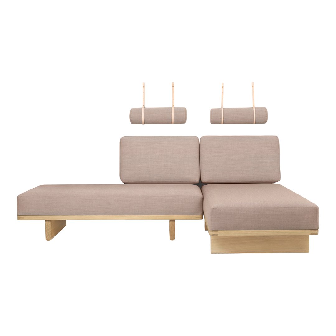 BM0865 Modular Daybed with Storage - Modern Convertible Sofa Bed for Small Spaces | Perfect for Guest Room, Studio Apartment & Dormitory