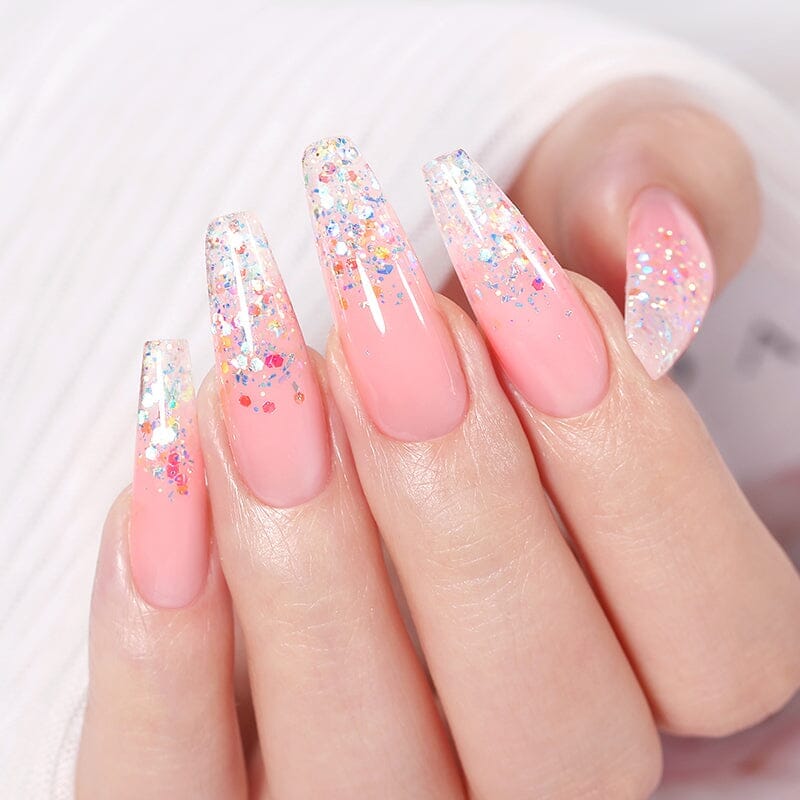 Nude Jelly Nail Extension Gel Kit - 30ml Professional UV LED Soak Off Builder Gel for Natural Looking Nail Extensions | Perfect for Salon, Home Manicures & Special Occasions