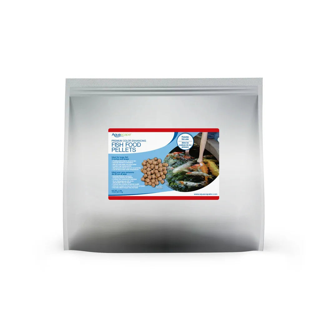Premium Color Enhancing Fish Food for Tropical & Goldfish - Large 5kg Bag - Enhances Vibrant Colors & Supports Health - Perfect for Aquariums & Outdoor Ponds