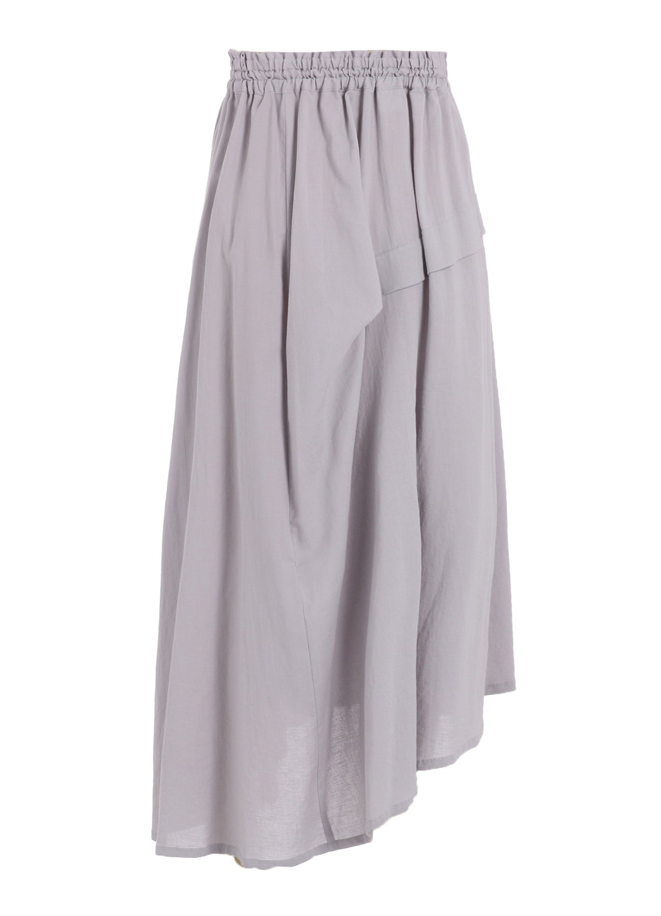 Cotton Boyle Viyella Asymmetrical Tucked Skirt for Women - Elegant & Comfortable A-Line Skirt for Office, Party, and Casual Wear