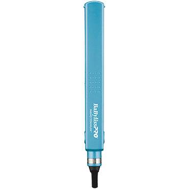 BaByliss Pro Titanium Ionic Flat Iron Hair Straightener - Blue | Salon-Grade Styling for Smooth, Shiny Hair at Home | Perfect for Daily Use, Travel & Professional Styling