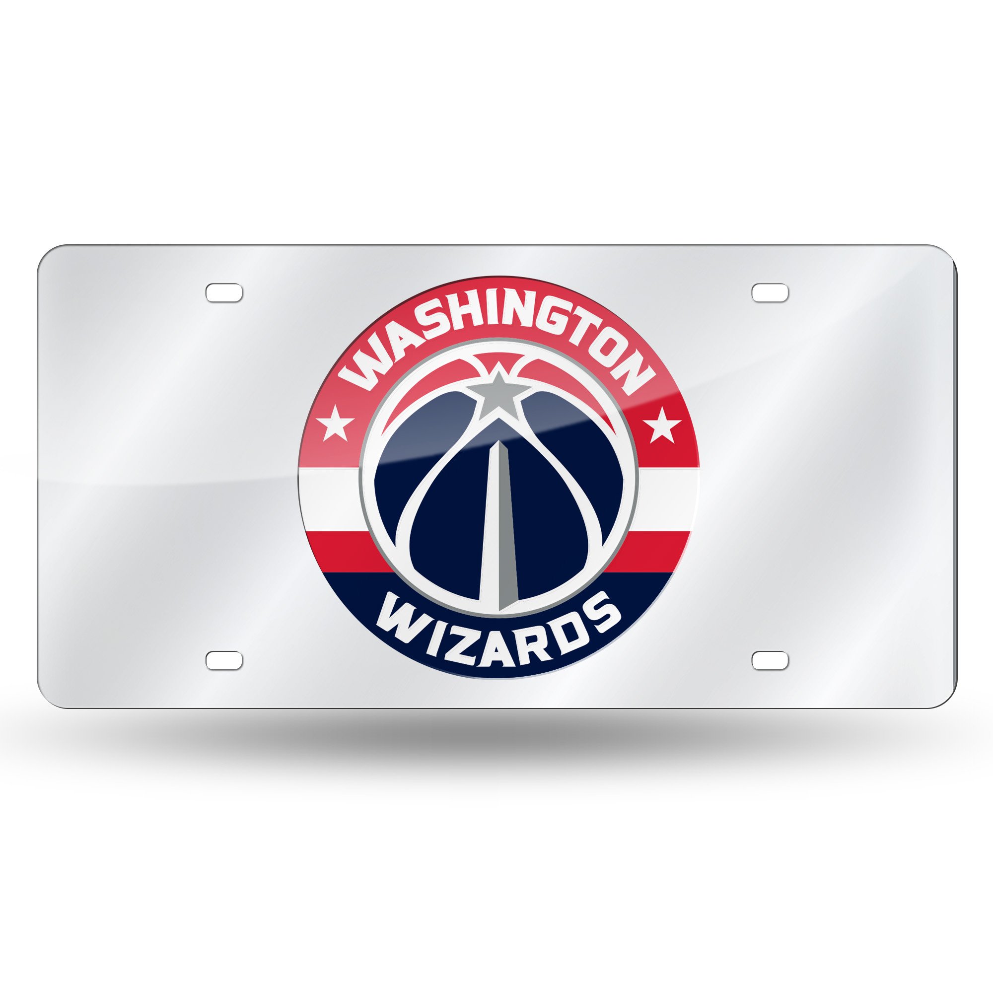 Official NBA Laser Inlaid Metal License Plate Tag - Premium Car Accessory for Basketball Fans - Perfect for Vehicles, Garages & Man Caves