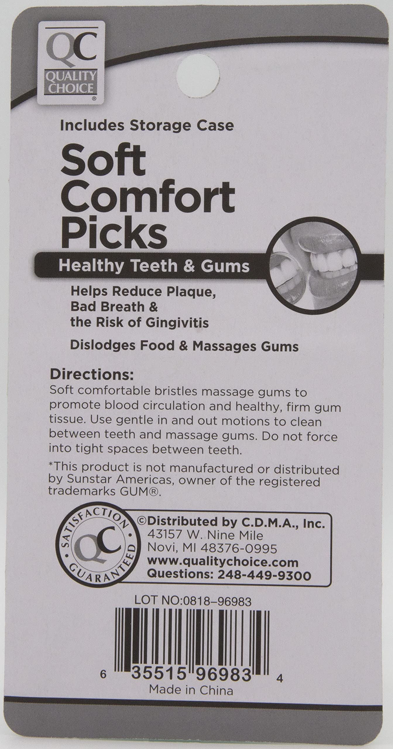 Premium Soft Dental Picks for Teeth & Gums Care - Gentle Flossing & Plaque Removal - 160 Count (40 Picks x 4 Packs) - Perfect for Travel, Home & Office Oral Hygiene