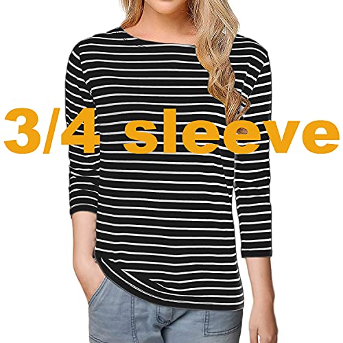 S01-3/4sleeveblack