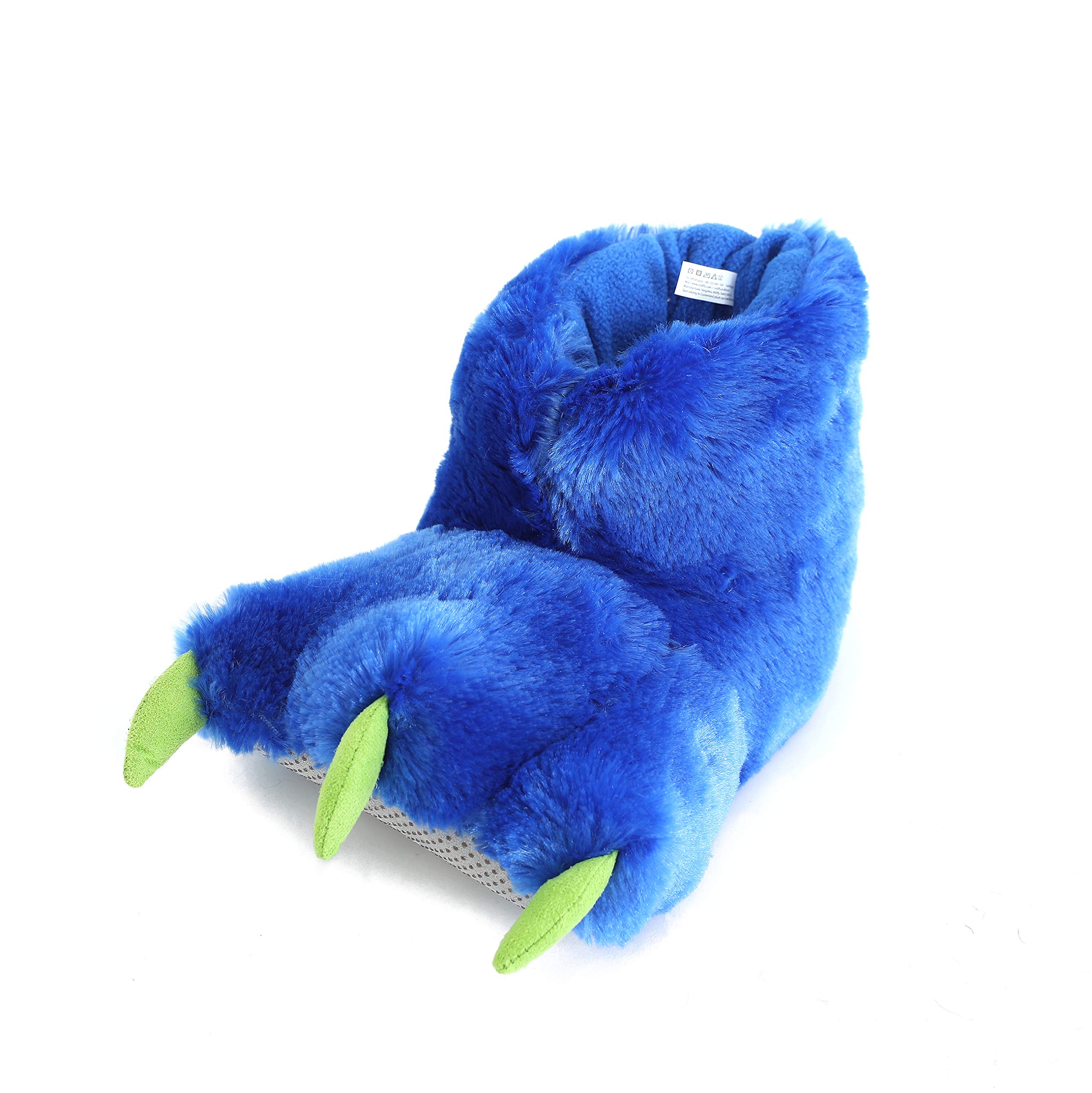 Funny Bear Paw Slippers for Adults & Kids - Cozy Dinosaur Slippers for Boys, Girls & Toddlers - Soft Monster Slippers for Indoor/Outdoor Wear at Home, School or Parties