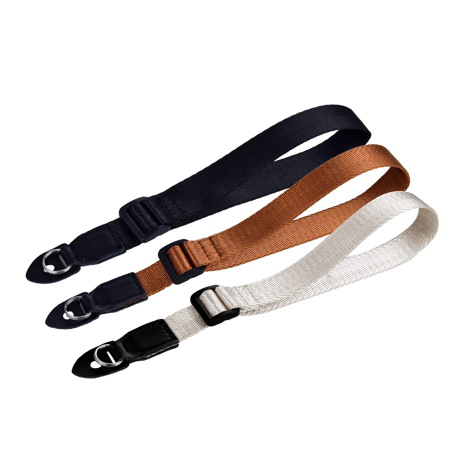 MUZIRI KINOKOO Adjustable Camera Hand Wrist Strap - Quick Release Safety Strap for DSLR/Mirrorless Cameras with Small Ring-Hole Buckle - Perfect for Travel, Hiking & Outdoor Photography