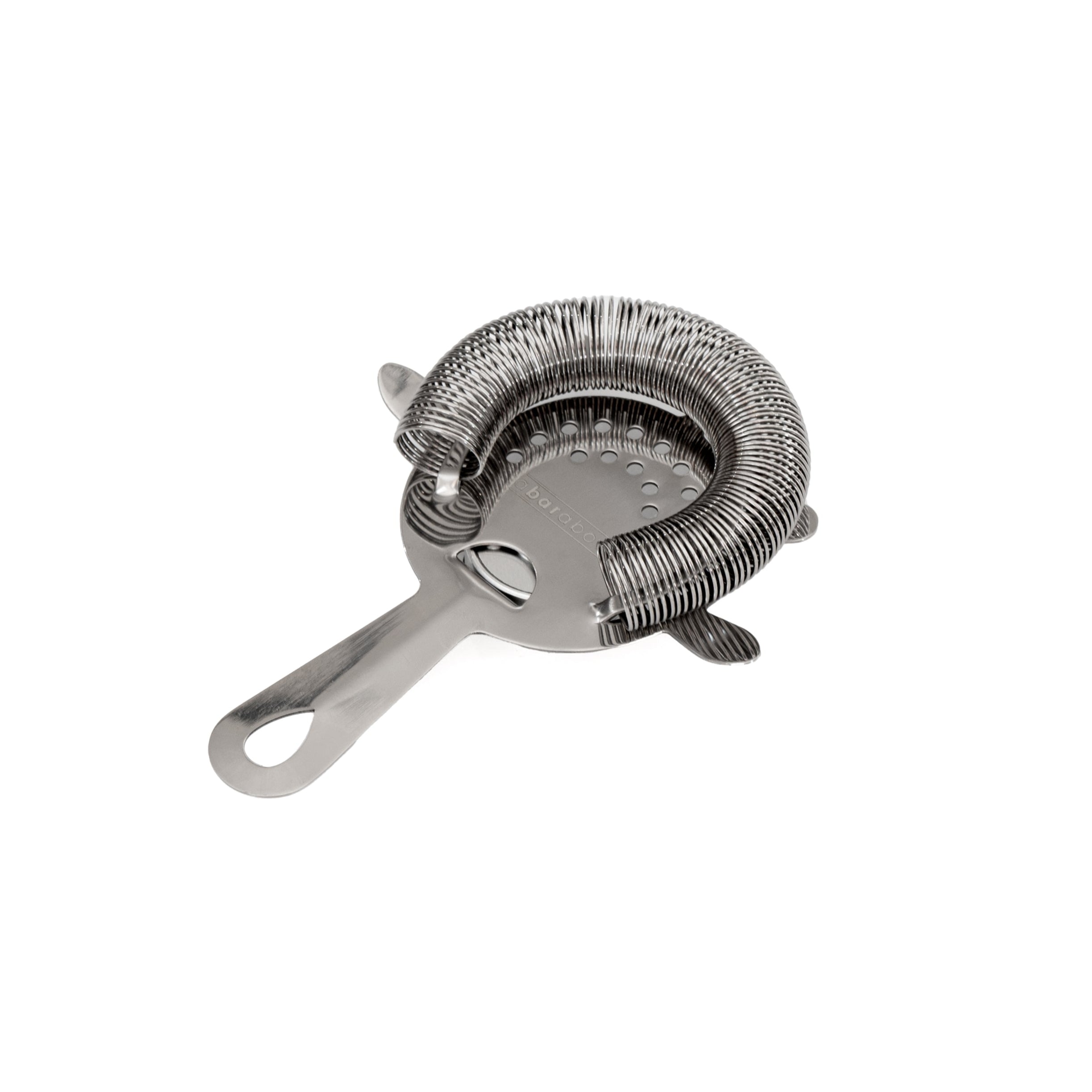 Premium 4-Prong Hawthorne Cocktail Strainer - Stainless Steel Bar Tool for Mixing & Straining Drinks - Perfect for Home Bars & Professional Bartenders