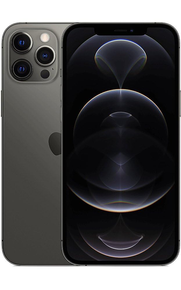 Apple iPhone 12 Pro Max 5G Smartphone - US Version 512GB Graphite (Renewed/Refurbished) - Compatible with AT&T - Perfect for Business, Travel & High-Performance Mobile Needs