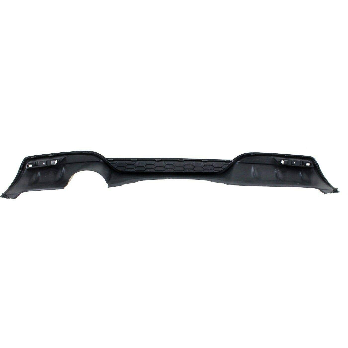 Rear Lower Bumper Cover Replacement for Honda Civic Si Sedan 2016-2021 - Part #12230621 HO1115103 - Durable ABS Plastic Protection for Enhanced Vehicle Safety & Style