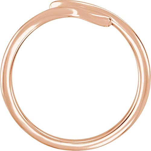 14K Rose Gold Snake Ring for Women - Elegant Serpent Jewelry for Everyday Wear, Gifts & Special Occasions