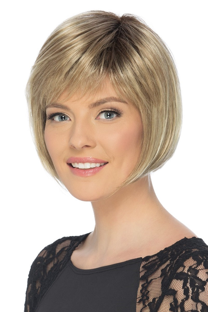 Estetica Sandra Synthetic Lace Front Wig - Natural Looking Human Hair Wigs for Women, Heat Resistant & Comfortable for Daily Wear, Parties & Cosplay