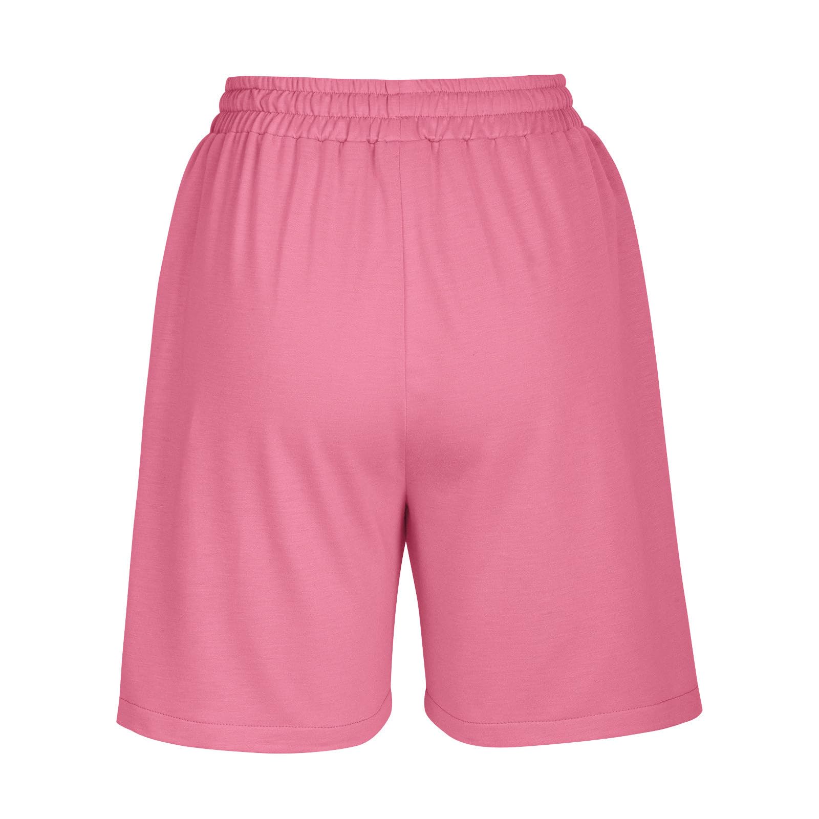DASAYO Women's High Waist Elastic Shorts - Summer Beach & Casual Wear