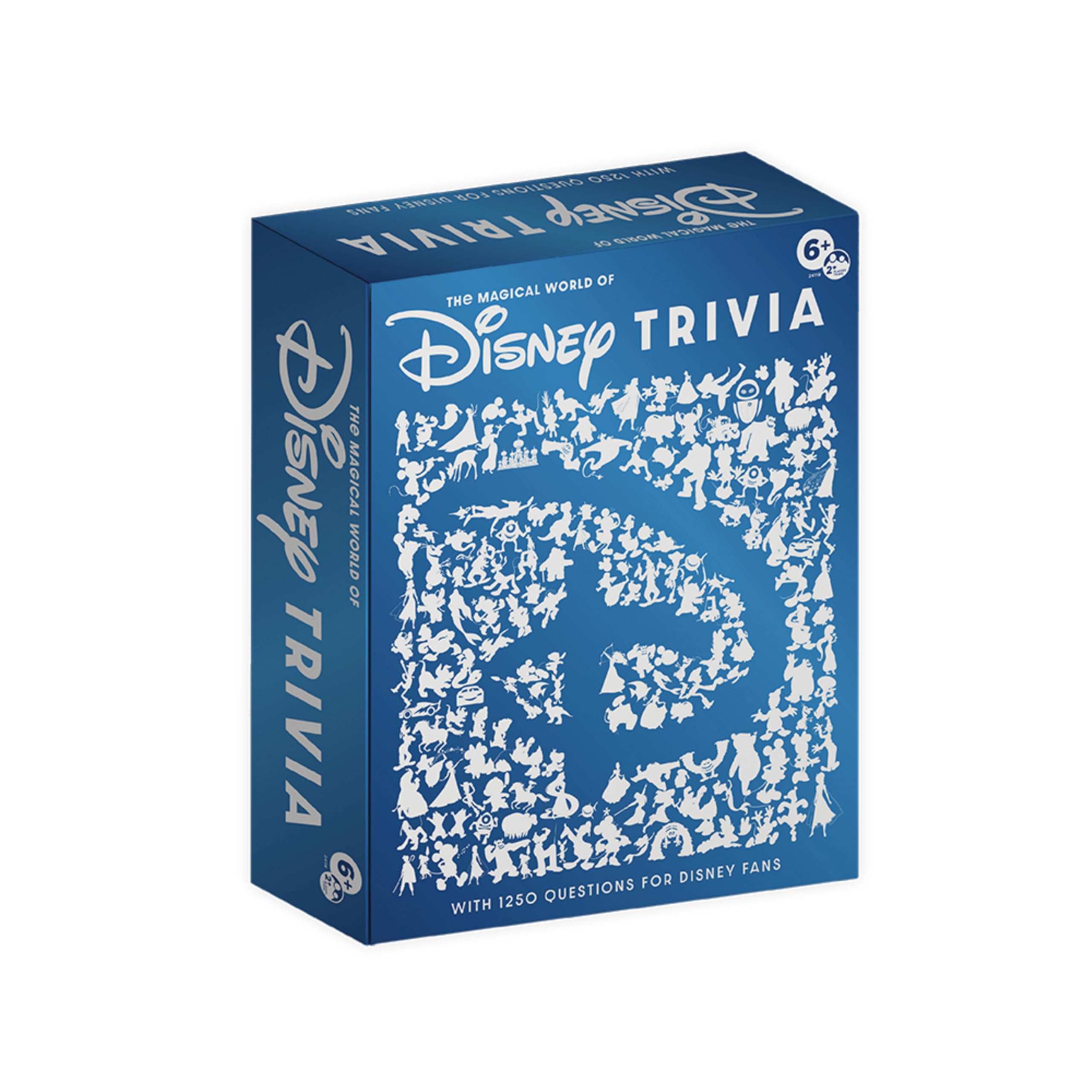Disney Trivia Board Game - Magical World of Disney Family Game Night for Kids & Adults (Ages 6+) - Fun Multiplayer Travel Game for Parties, Family Gatherings & Disney Fans