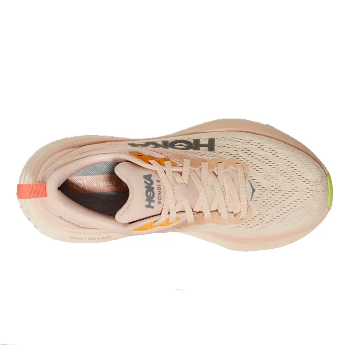 HOKA Bondi 8 Women's Running Shoes (Wide Width) - Cushioned Road Running & Walking Shoes for Women with Maximum Comfort
