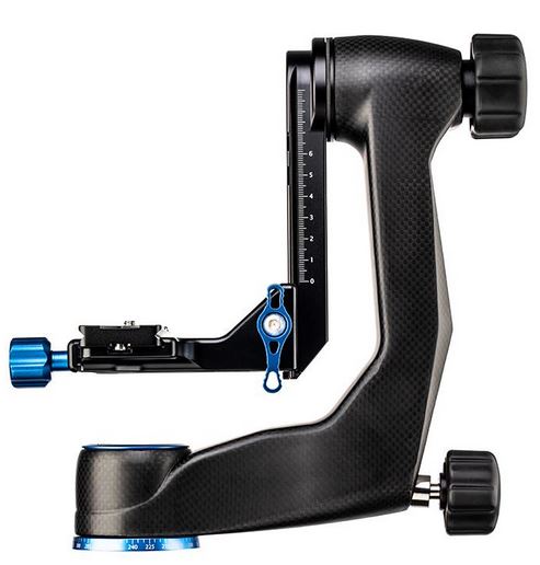 Benro GH5C Carbon Fiber Gimbal Head with PL100 Quick Release Plate - Professional Camera Stabilizer for DSLR & Mirrorless Photography, Perfect for Wildlife, Sports & Landscape Shooting