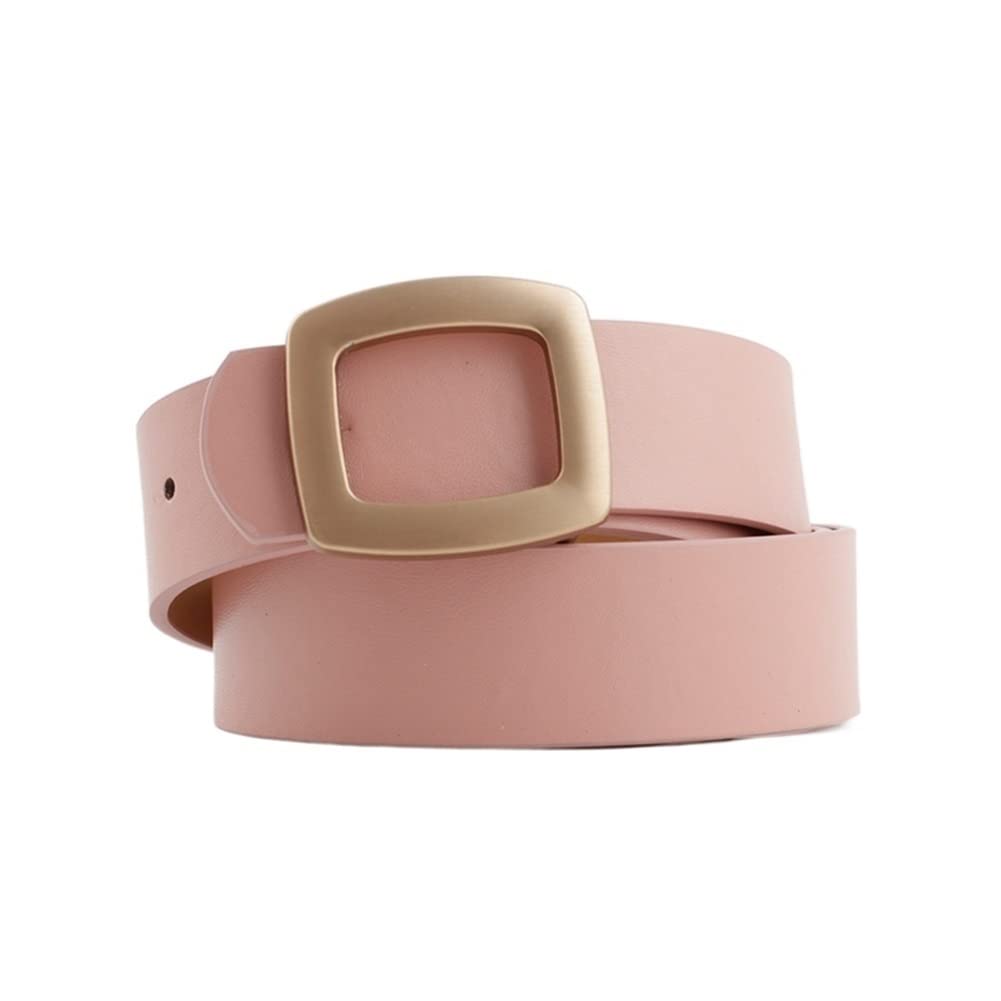 DEADZSW Women's Leather Belts with Pin Buckle - Stylish Waist Belts for Jeans, Pants & Dresses | Perfect for Casual, Office & Evening Outfits