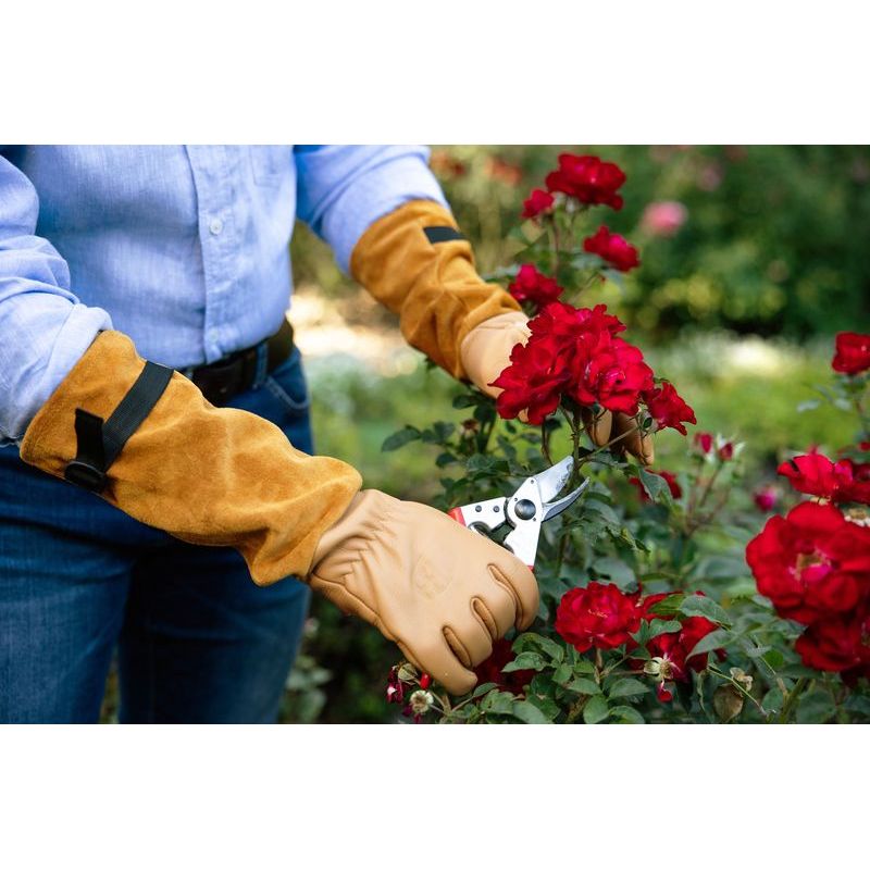 FELCO 705XL Professional Rose Gardening Gloves for Women & Men - Extra Large (XL) Size - Durable Thorn Protection for Pruning, Trimming & Planting Roses - Perfect for Gardeners & Landscapers