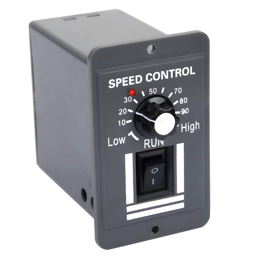 400W DC Motor Speed Controller - Compact AC Motor Governor for DIY Projects, Robotics, and Industrial Automation