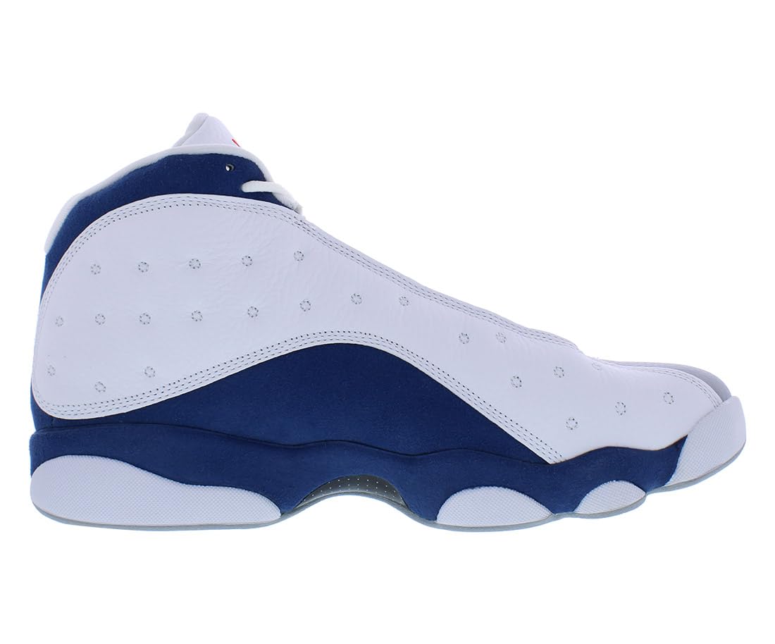 Jordan Men's Air Jordan 13 Retro Sneakers - Size 13 | French Blue & White Basketball Shoes for Men | Perfect for Streetwear, Basketball Games & Casual Outfits