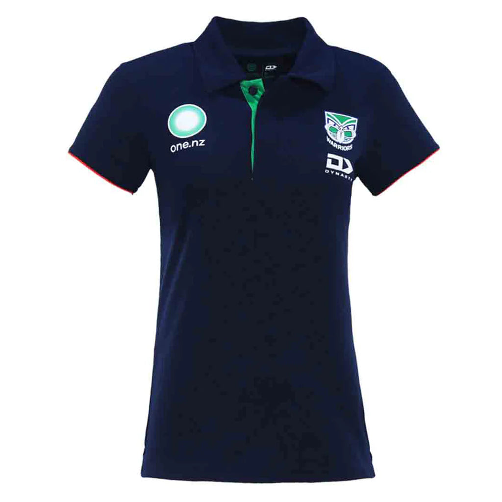 New Zealand Warriors 2024 Alternate Media Polo Shirt for Men - Comfortable Fanwear for Game Day & Casual Outings