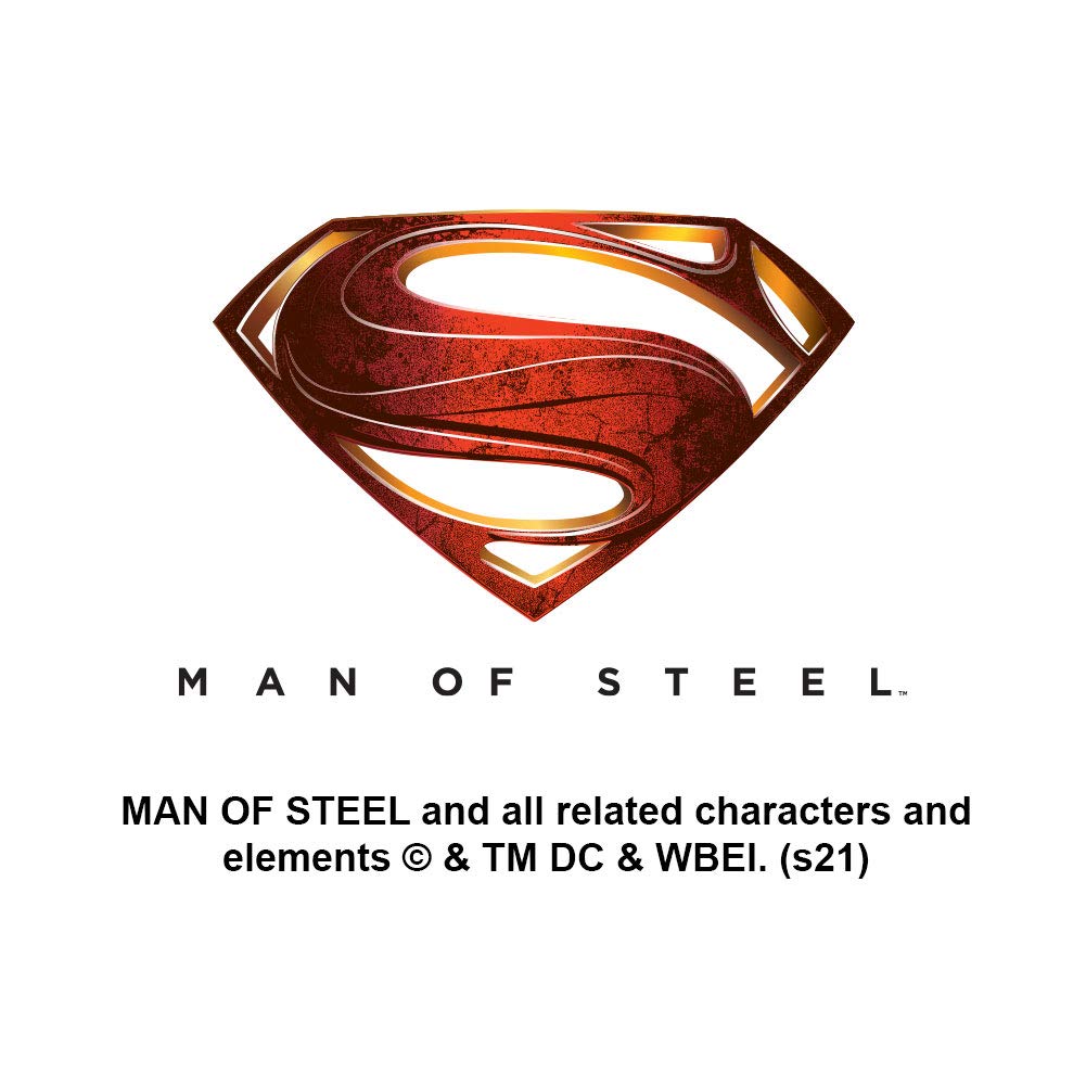 Superman Man of Steel Black Shield 20 oz Stainless Steel Tumbler - Vacuum Insulated Travel Mug with Leakproof Sliding Lid | Double Wall Coffee Cup for Hot & Cold Drinks | Perfect for Office, Gym, Camping & Road Trips