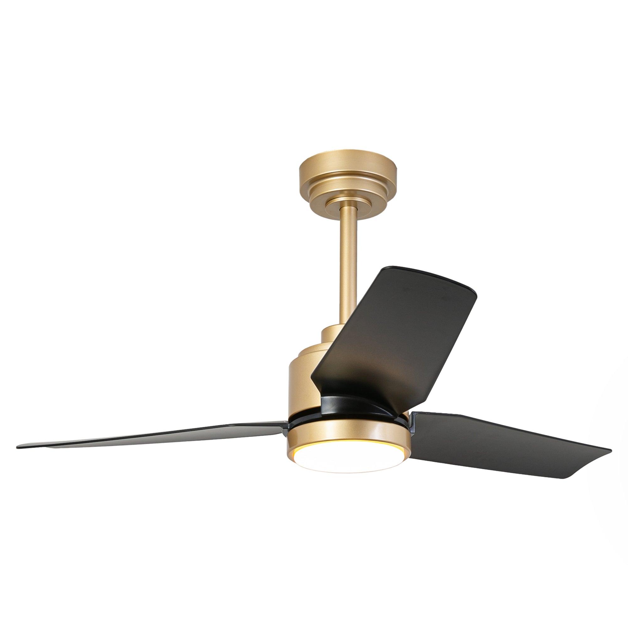Vaczon 42 Inch 3-Blade Modern Ceiling Fan with Remote Control & LED Light Kit - Perfect for Living Room, Bedroom, and Indoor Spaces