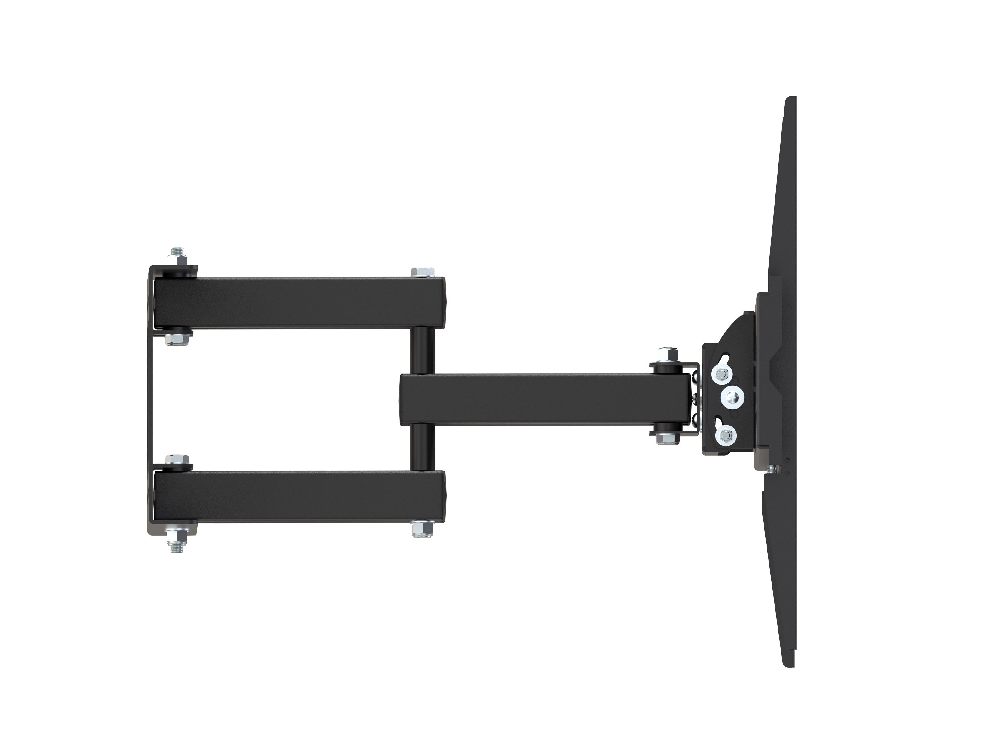 Full Motion TV Wall Mount Bracket for 40-80 Inch TVs - Articulating Swivel Tilt Extension - Universal Fit for Living Room, Bedroom & Home Theater Setup