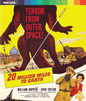 20 Million Miles to Earth Blu-ray - Classic Sci-Fi Movie | HD Restoration | Collectible Edition | Perfect for Movie Nights & Sci-Fi Fans
