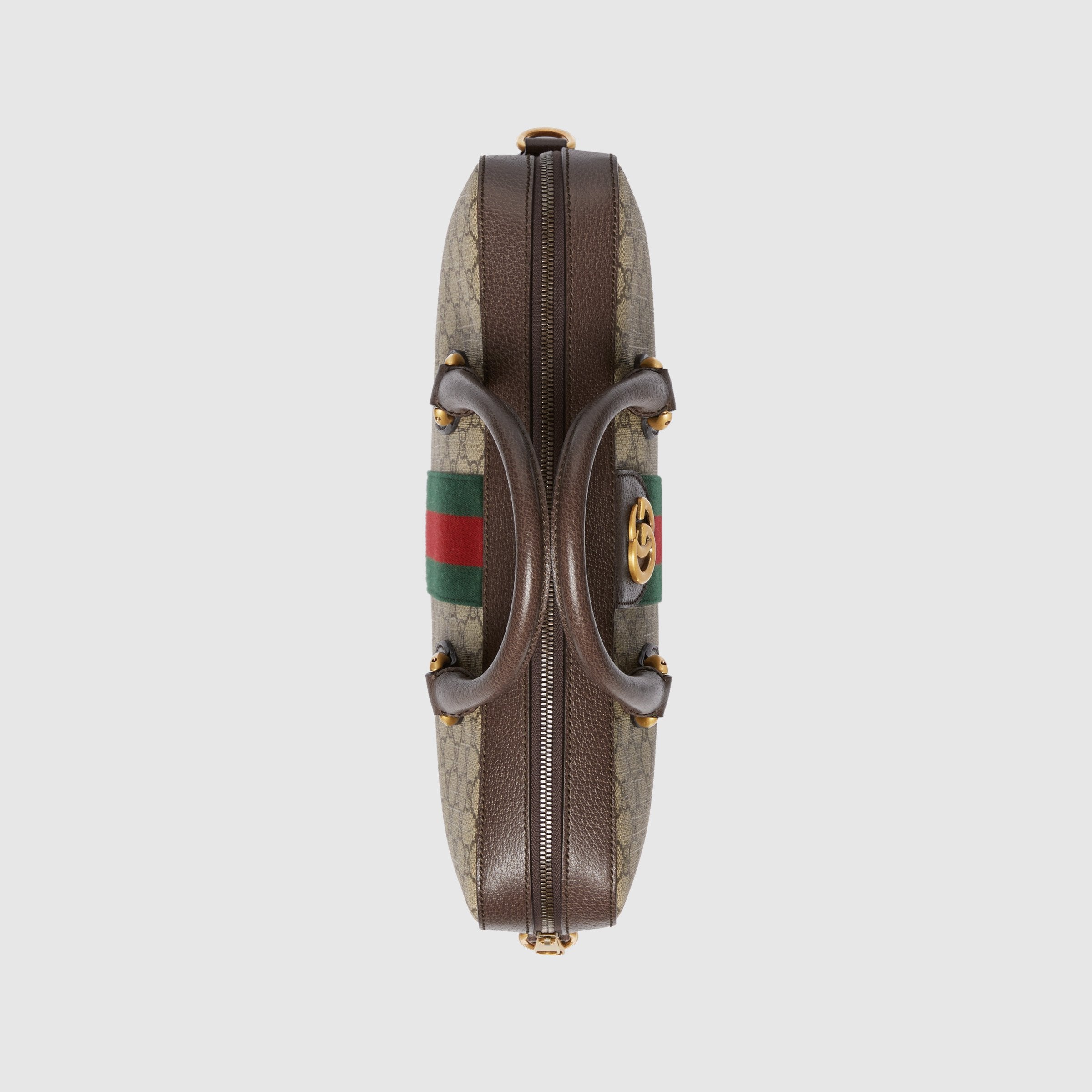 Gucci Ophidia GG Monogram Leather Briefcase for Men & Women - Luxury Work Bag for Office, Business Travel & Professional Meetings