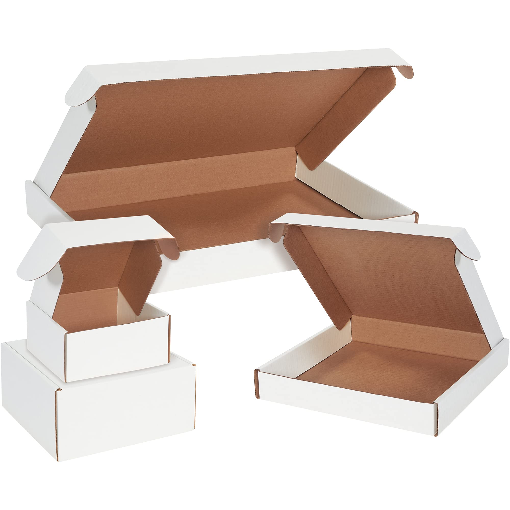 BOX USA Small Corrugated Cardboard Shipping Boxes 14x10x6 Inches (50-Pack) - Heavy Duty Packing Boxes for Moving, Storage & Ecommerce Shipping | Perfect for Home Office, Warehouse & Online Sellers