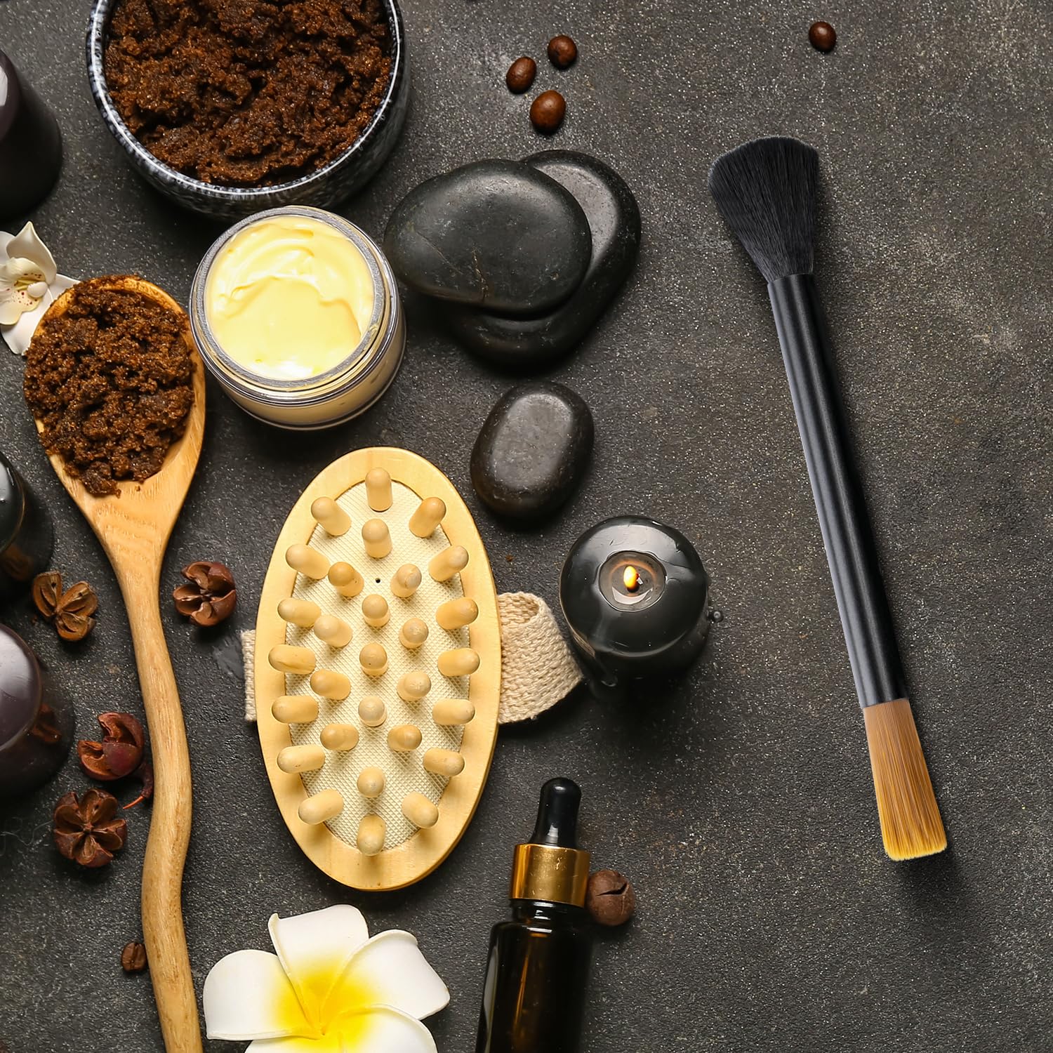 Premium Coffee Grinder Cleaning Brush - Barista-Approved Espresso Machine & Bean Grinder Cleaning Tool - Durable Dusting Brush for Home & Professional Kitchens - Perfect for Daily Coffee Maintenance & Deep Cleaning