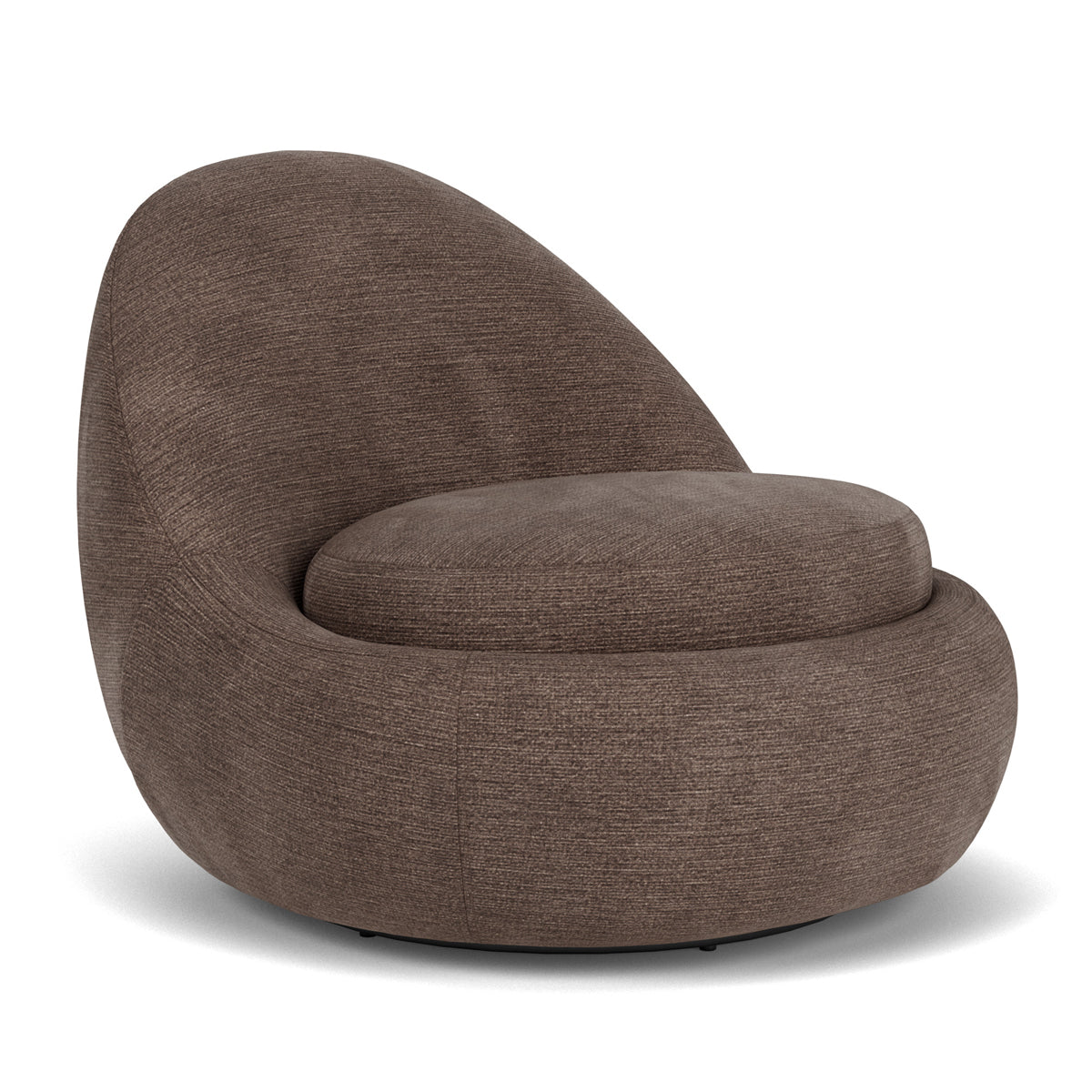 Babette Fabric Swivel Armchair - Modern Living Room Accent Chair with 360° Rotation | Perfect for Home Office, Lounge & Reading Nook
