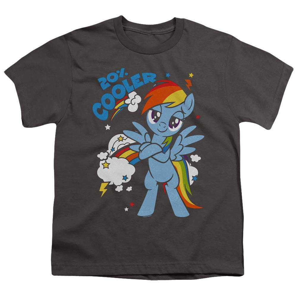 My Little Pony TV Show 20% Cooler Graphic Unisex Youth T-Shirt - Perfect for Kids' Birthday Gifts & Cartoon Theme Parties