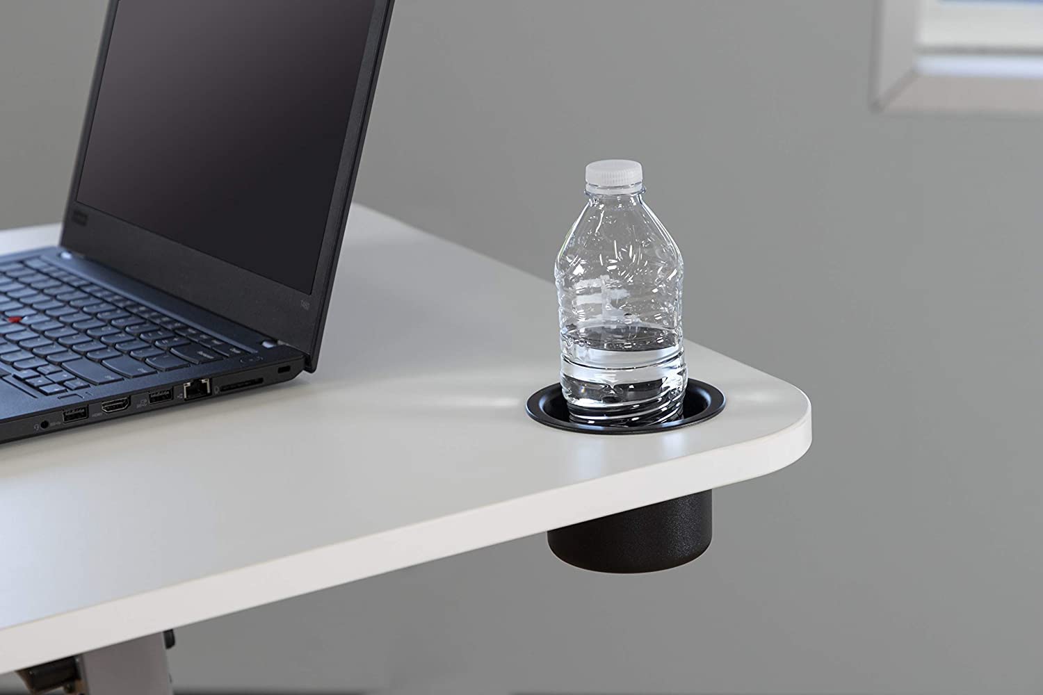 UrbanPro Modern Height Adjustable Standing Desk - White Ergonomic Workstation for Home & Office - Perfect for Remote Work, Gaming & Study Setup