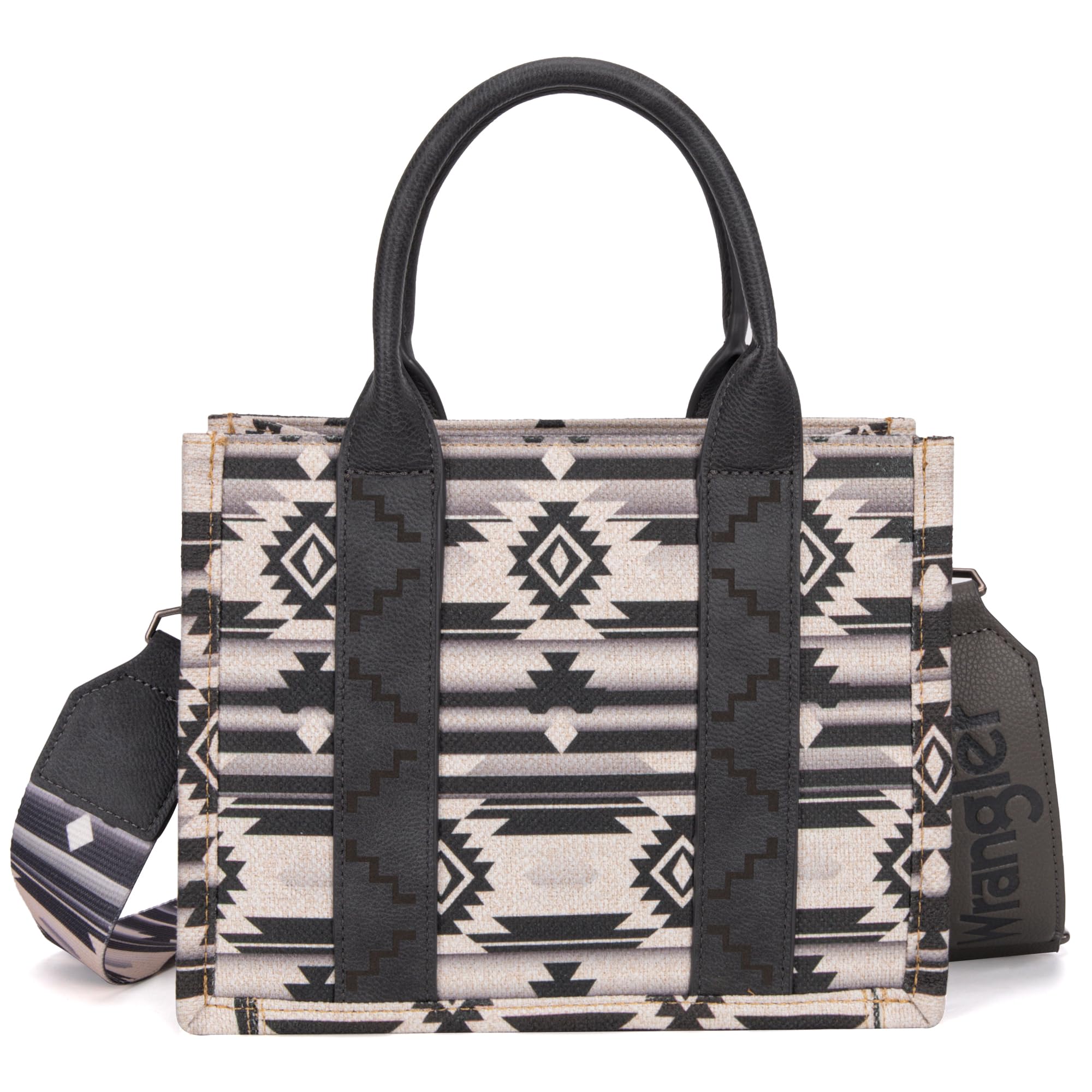 Montana West Wrangler Tote Bag for Women - Western Boho Aztec Shoulder Purse & Satchel Handbag - Perfect for Work, Travel & Casual Outings