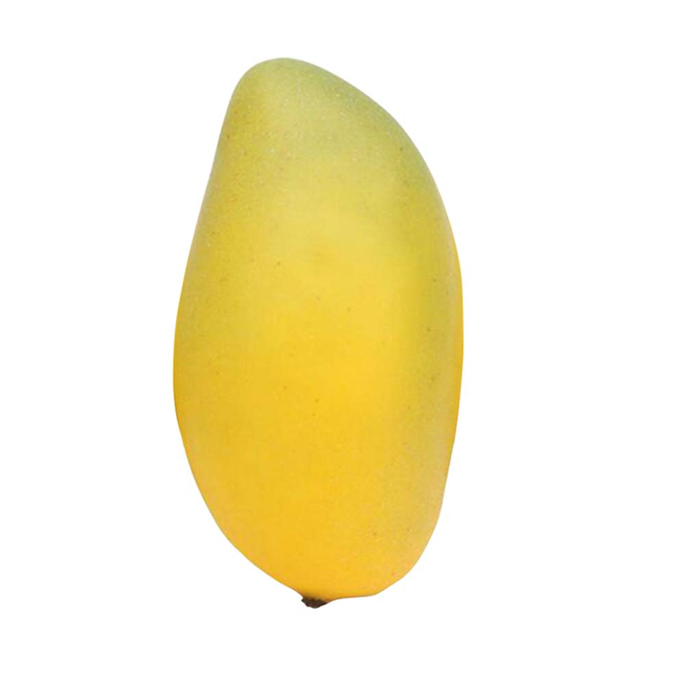 LIOOBO 3Pcs Artificial Mango Set - Realistic Fake Fruit Decor for Home, Restaurant Display & Photo Props - Vibrant Yellow Simulation Mangoes - Perfect for Table Centerpieces, Kitchen Decor & Themed Parties