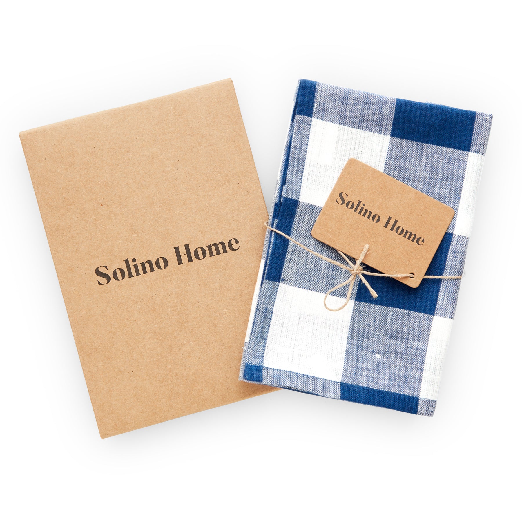 Buffalo Check Cotton Kitchen Towels Set of 2 - Absorbent & Durable Dish Cloths for Drying Dishes, Cleaning & Decor - Farmhouse Style Kitchen Essentials