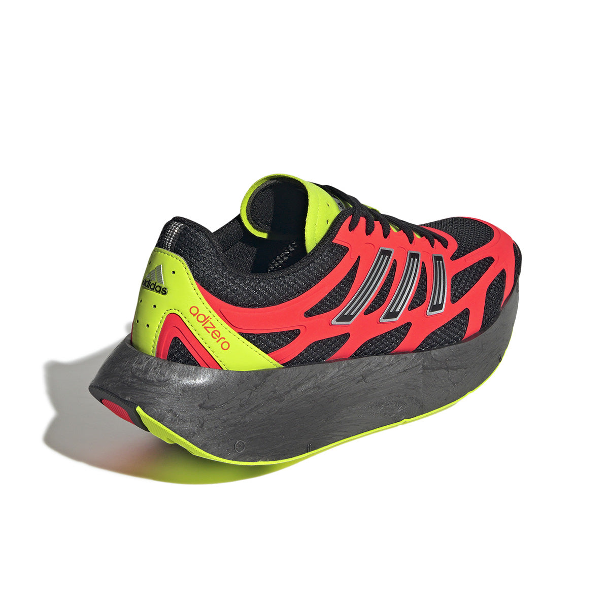 Adizero Aruku Running Shoes - Carbon Core Black & Solar Red | Lightweight Performance Sneakers for Men & Women | Perfect for Marathon Training & Daily Jogging