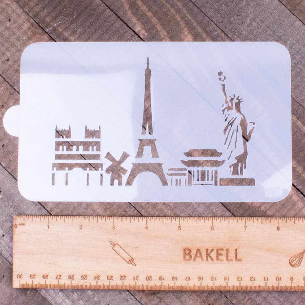 5-Piece Monuments and Major Cities Miniature Set | Bakell® - Perfect for Home Decor, Collectibles, and Educational Gifts