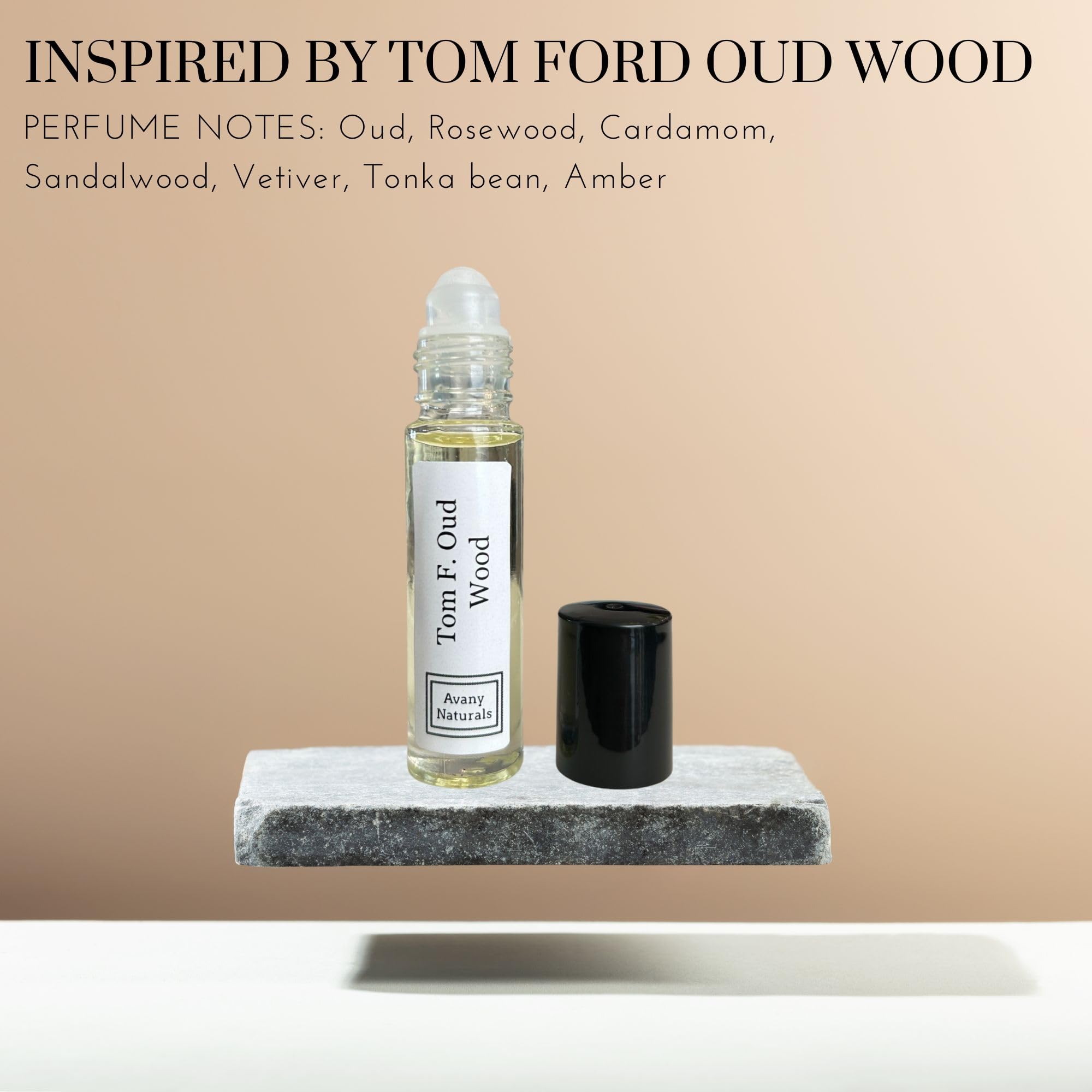 Premium Oud Wood Perfume Oil - Natural Unisex Fragrance for Women & Men, Travel-Size Roll-On Glass Bottle, Alcohol-Free Scented Essential Oil (Oud Wood) - Perfect for Daily Wear, Gifts & Aromatherapy