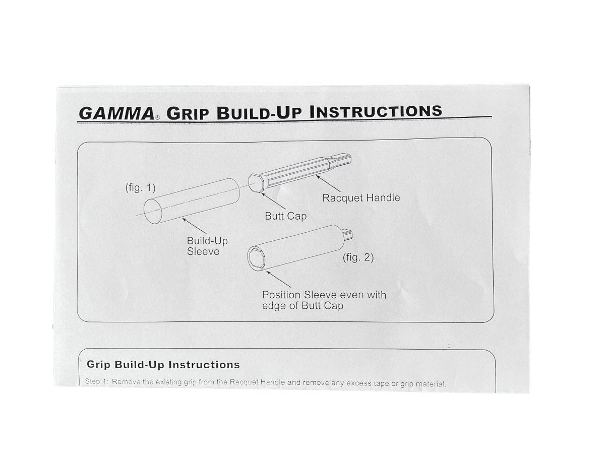 Gamma Full Grip Build Up Sleeves - Premium Golf Club Grip Enhancers for Better Control & Comfort | Perfect for Golf Training, Driving Range & Club Customization