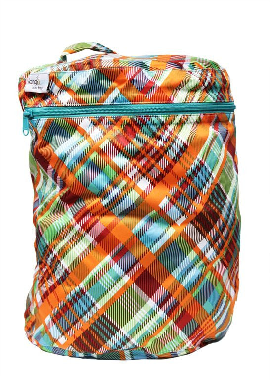 Kanga Care Wet Bag - Waterproof Reusable Pouch for Diapers, Swimsuits & Gym Clothes | Perfect for Daycare, Beach & Travel