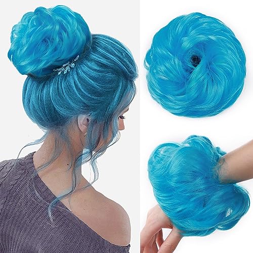 Messy Bun Hair Piece for Women - Synthetic Hair Extensions for Quick & Easy Updos - Perfect for Weddings, Parties & Everyday Styling