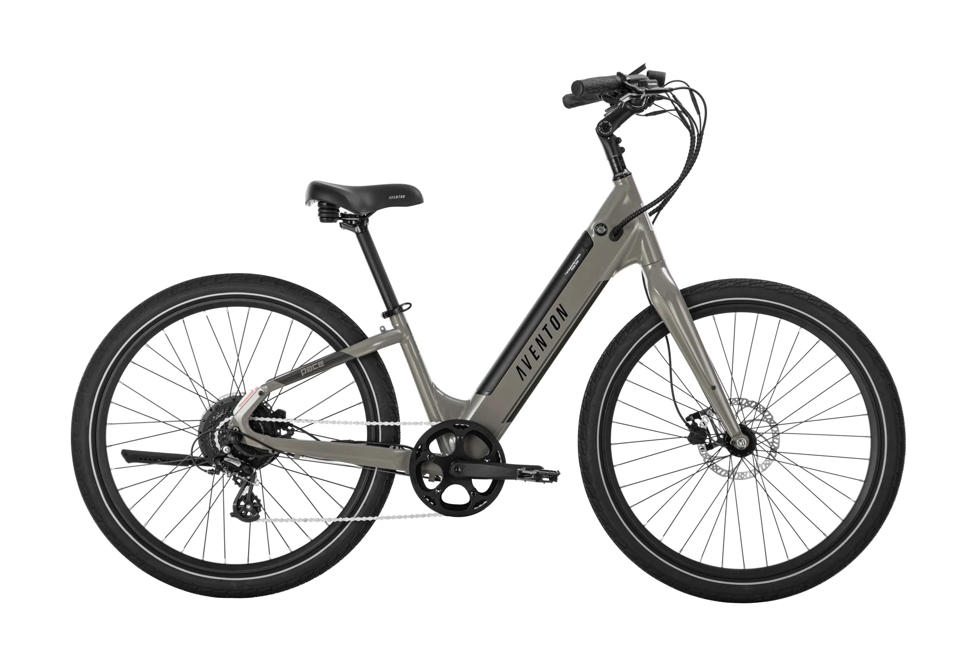 Aventon Pace 500.3 Step-Through Electric Bike for Adults - Commuter eBike with 500W Motor & 48V Battery - Perfect for Urban Riding, Leisure Cruising & Eco-Friendly Transportation