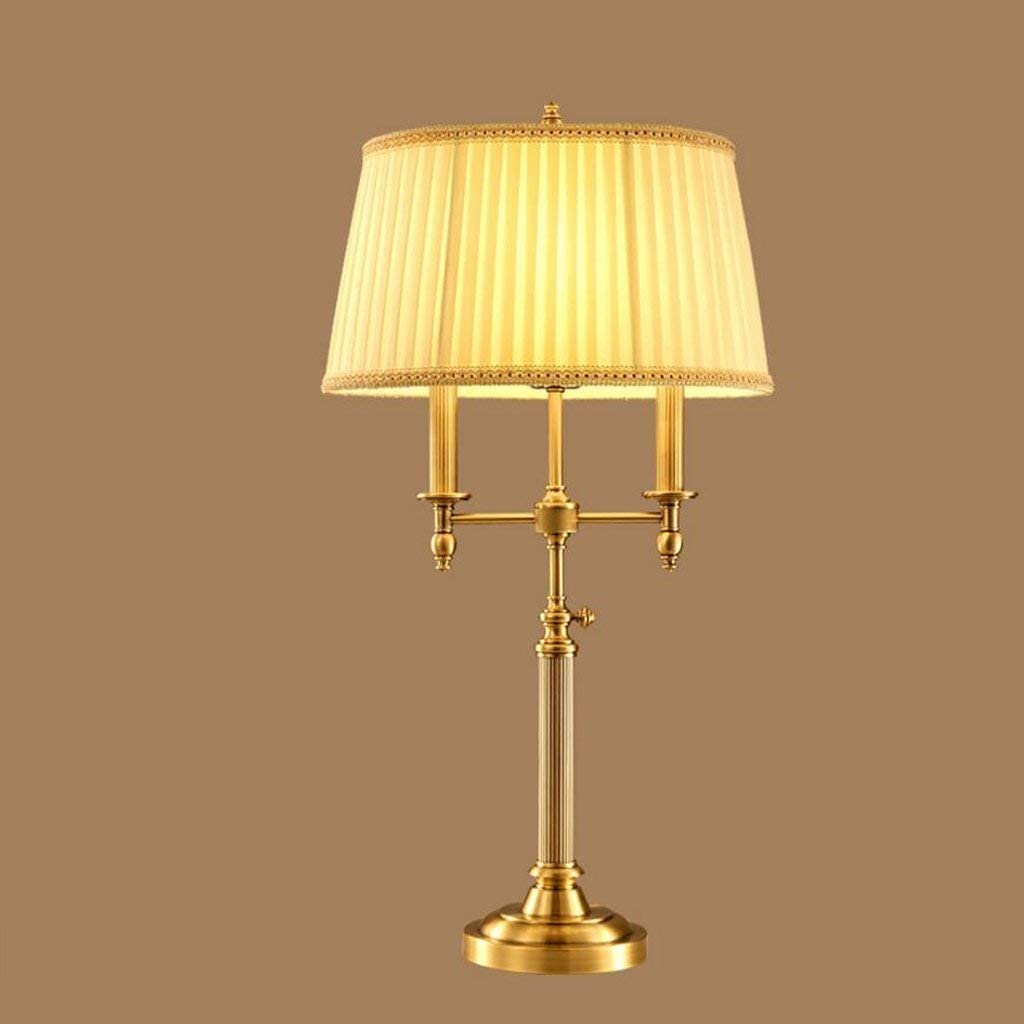 Vintage Brass Reading Desk Lamp - Adjustable Study Lamp for Students, Dorm Room & Office | E27 Bulb Bedside Table Light for Living Room, Bedroom & Home Decor | Classic Decorative Lighting for Cozy Reading & Work Spaces