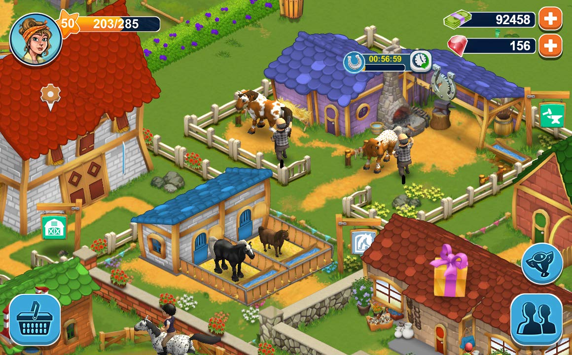 Horse Farm Simulator Game for Nintendo Switch - Virtual Ranch Life & Animal Care - Perfect for Kids, Families & Horse Lovers