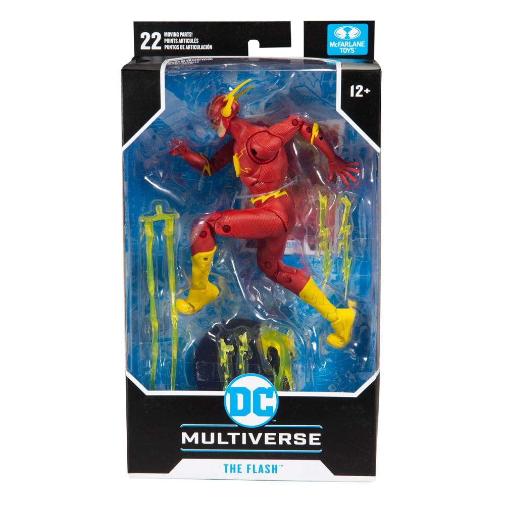 McFarlane Toys DC Multiverse The Flash: DC Rebirth 7-Inch Collectible Action Figure with Accessories - Multicolor (15126-8) - Perfect for DC Comics Fans, Collectors and Superhero Display